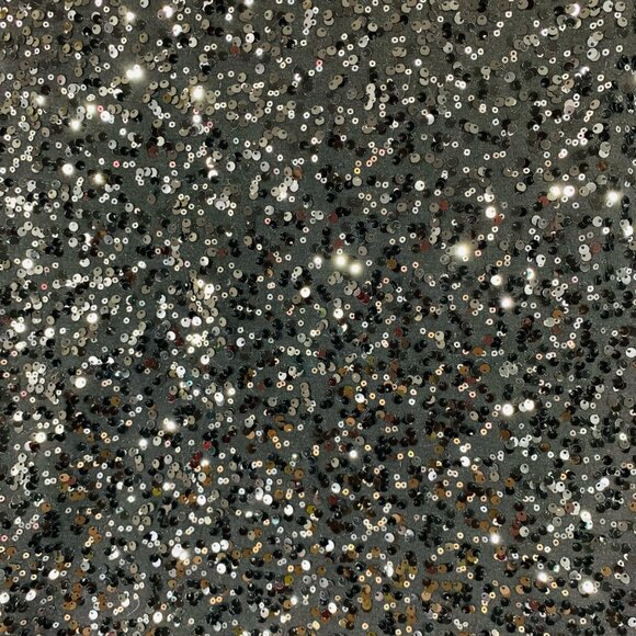 Sequin Embellished Sleeveless Round Neck Tank Top black size small JESSICA - Picture 8 of 15